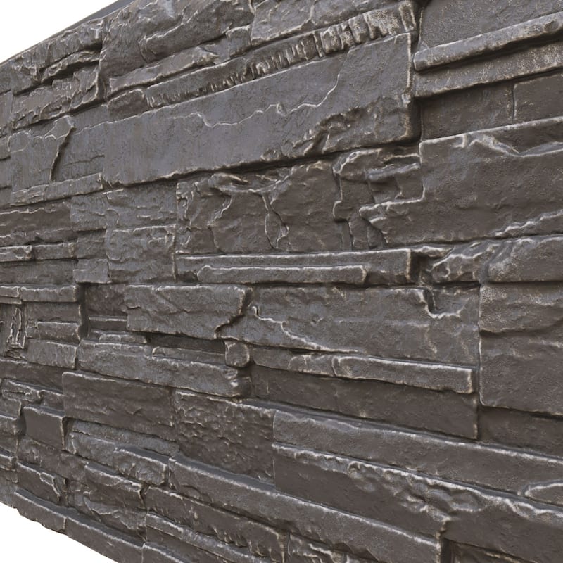 Cascade Stacked Stone, EverStone Faux Stone Siding Panel