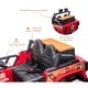 preview thumbnail 16 of 27, Battery-Powered 24V Ride-On Car with Remote Control, Leather Seats, Bluetooth Music, and Dual Seating for Kids & Adults