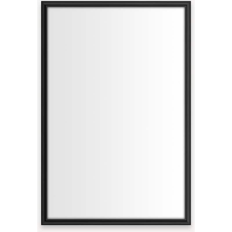 Robern D2C2030D4RMSC Main Line 19-1/4" x 30" Framed Single Door - Brushed Black - Anthracite Finish