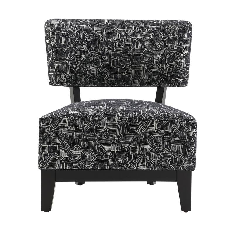 Furniture of America Phaen Modern 28-inch Pattern Fabric Accent Chair