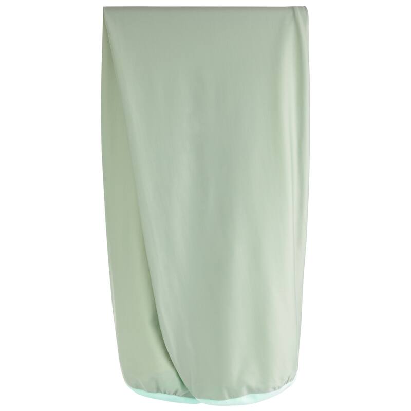 Cover Only - Body Pillowcase - Spandex/Nylon Blend for Silky Touch - Cadet Grey - Pillowcase Only