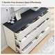 preview thumbnail 3 of 26, Modern 7 Drawer Dresser for Bedroom, Chest of Drawers, TV Stand