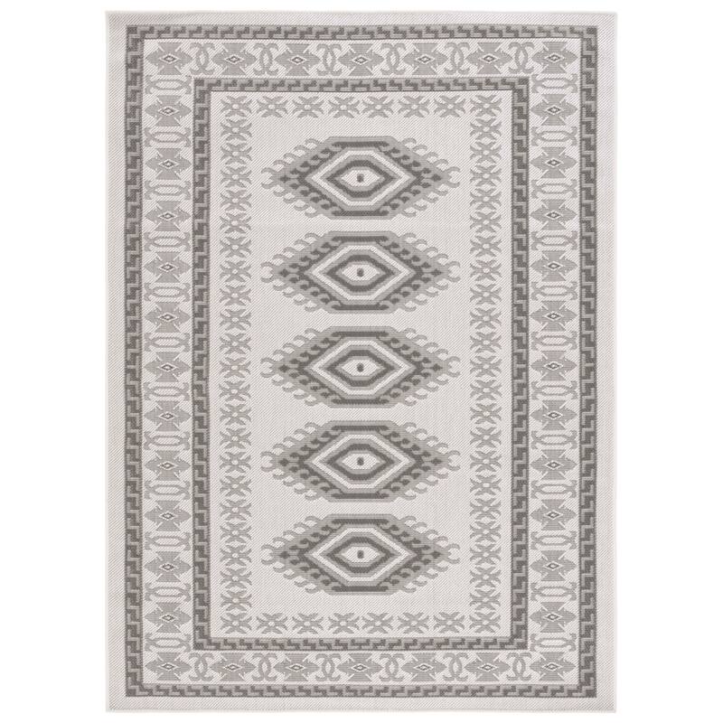 Martha Stewart by SAFAVIEH Washable Finnbjorg Indoor/ Outdoor Waterproof Rug