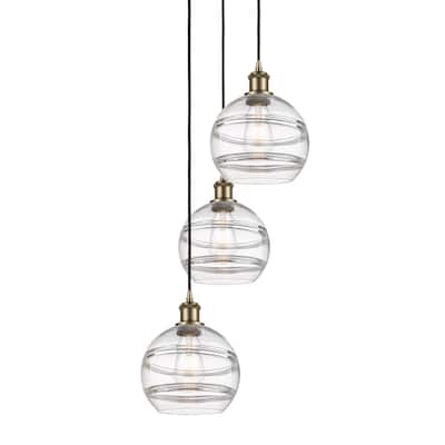 Innovations Lighting 113B-3P-30-15 Rochester Pendant Rochester 3 Light