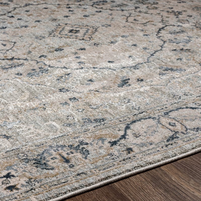 Livabliss Casual Brunswick Medallion Area Rug