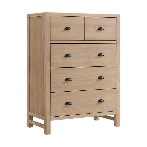 Arden 5-Drawer Wood Chest