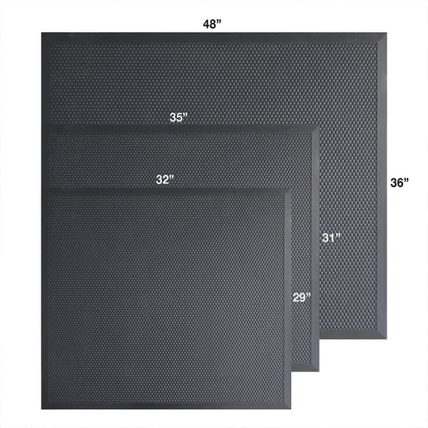 Rubber-Cal Playground Slide Landing Mat