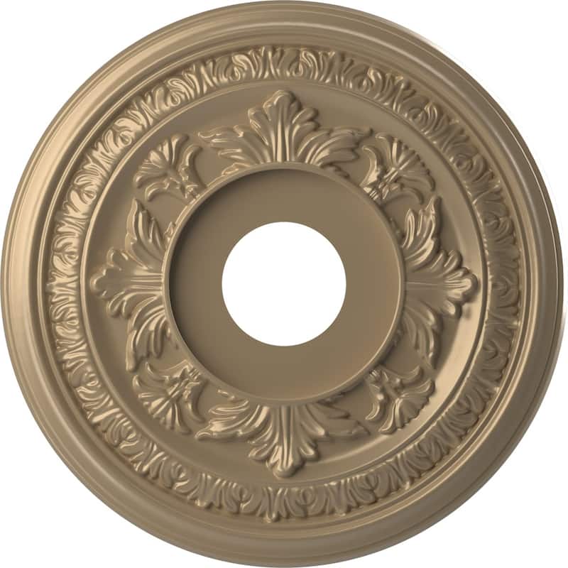 3 1/2" Inside Diameter - Baltimore Thermoformed PVC Ceiling Medallion