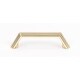 preview thumbnail 3 of 4, Alno Nicole 3 Inch Center to Center Arch Cabinet Pull Polished Brass