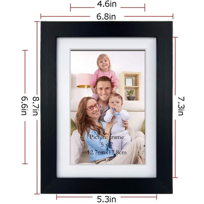 Multi Picture Frames Set Black 8x10, Four 4x6, Four 5x7 - Bed Bath & Beyond  - 33044637