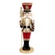 preview thumbnail 1 of 3, Nutcracker Christmas Decoration - 4.7 x 5.5 x 16.1"