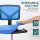 preview thumbnail 35 of 34, Armless Home Office Chair, Ergonomic Low-Back Mesh Rolling Work Swivel Chairs, Adjustable Task Chair with Lumbar Support - N/A
