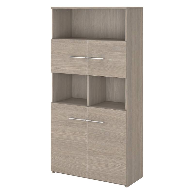 Office 500 5-shelf 4-door Bookcase by Bush Business Furniture