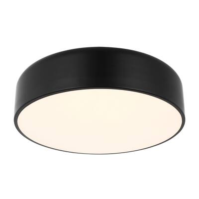 13" LED Dimmable Flush Mount Ceiling Light Fixture with Remote Control