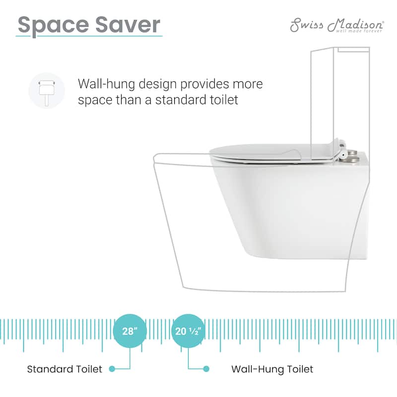 Calice Wall-Hung Round Toilet Bowl