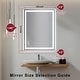 preview thumbnail 53 of 61, LED Bathroom Vanity Mirror Wall Mounted with Double Light Strip, 3-Color Dimmable, Anti-Fog, HD Tempered Glass, UL-Listed, ETL