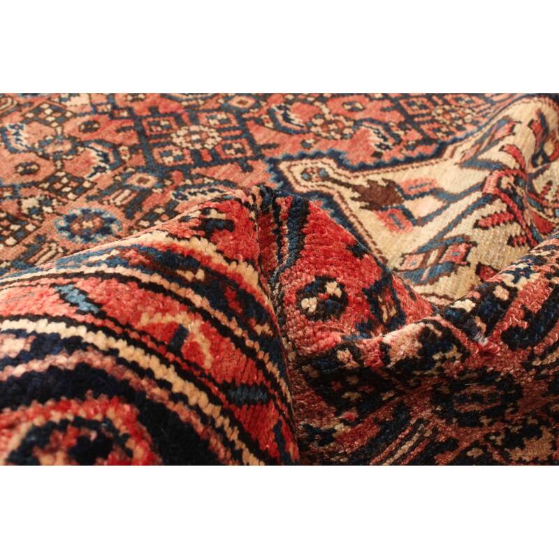 ECARPETGALLERY Hand-knotted Andelz Copper Wool Rug - 4'6 x 6'8