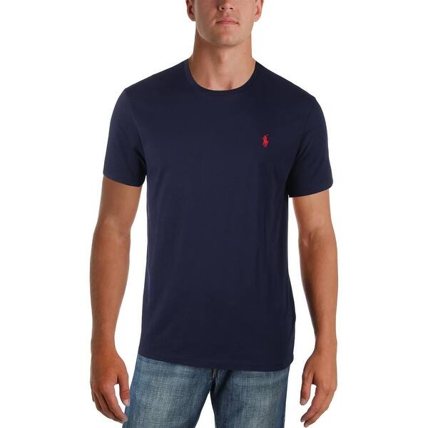 Shop Polo Ralph Lauren Mens Polo Shirt Crewneck Signature Overstock 19480009