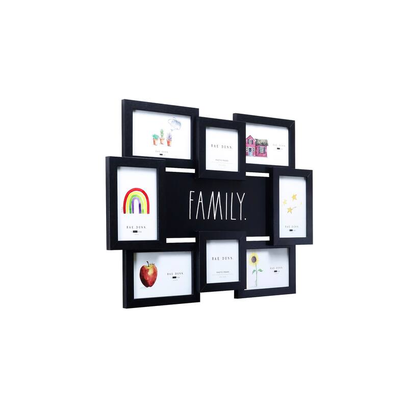 Rae Dunn Collage Picture Frames - "FAMILY"