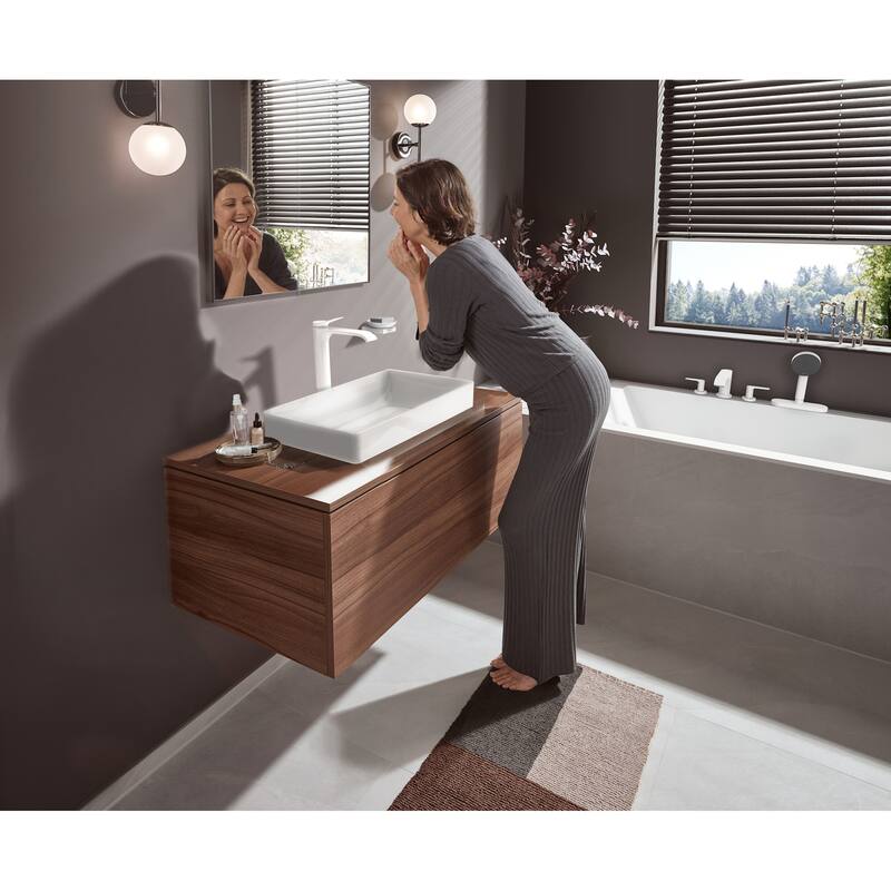 Hansgrohe 75042 Vivenis 1.2 GPM Vessel Single Hole Bathroom Faucet