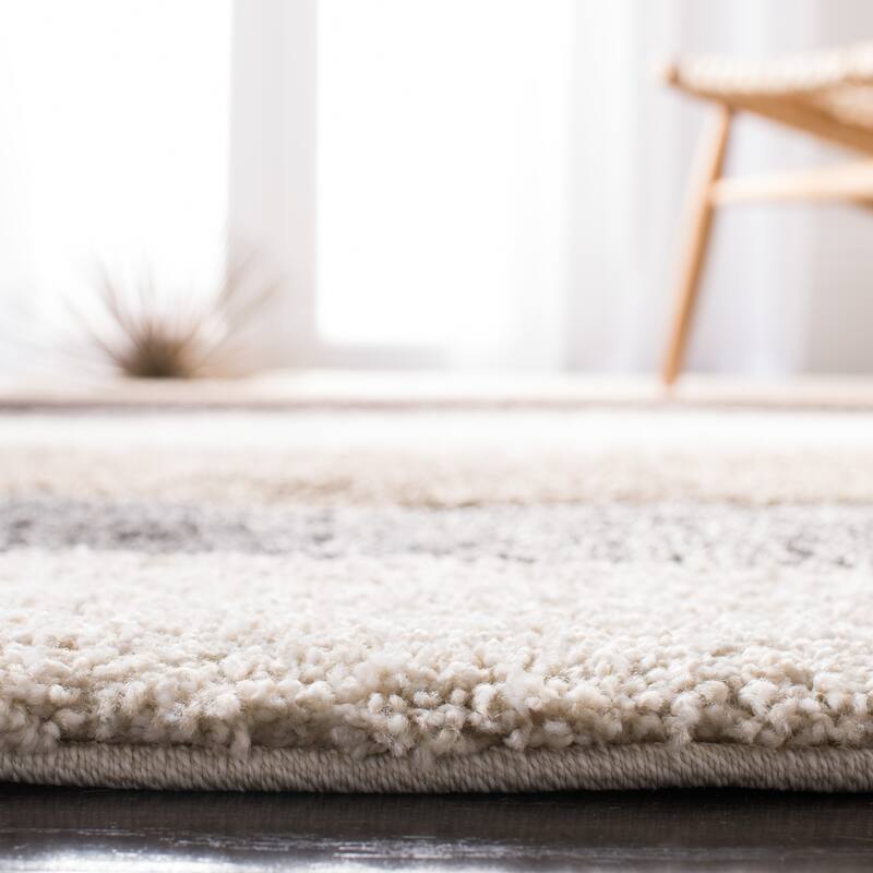 SAFAVIEH Florida Shag Cirilla Abstract Wave 1.2-inch Thick Rug