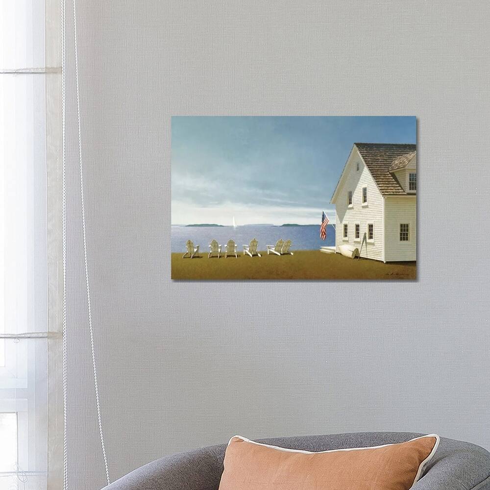 iCanvas "Summer Retreat" by Zhen-Huan Lu Canvas Print