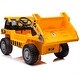 preview thumbnail 18 of 29, Ride on Dump Truck,12V Ride on Construction Vehicle with Parents Control,Electric Dump Bed and Extra Shovel,Phone Stand