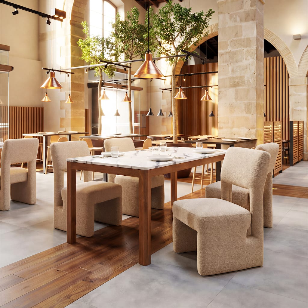 Jemy Dining Table White