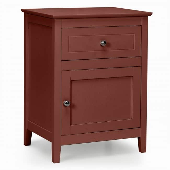 Beechwood Nightstand Accent End Table - 19" x 15" x 25" (L×W×H)