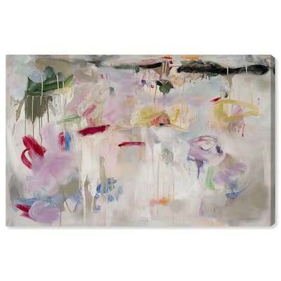 Lilac Haze Canvas by Art Remedy, Gallery Wrapped