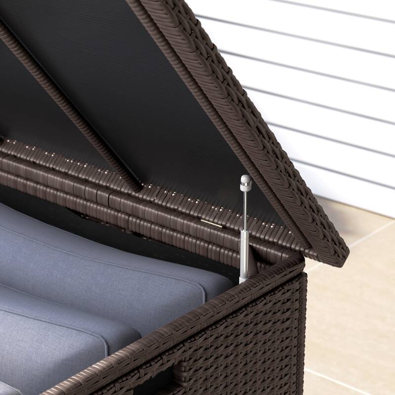 Corvus Lattice 127 Gallons Outdoor Cushion Storage Box