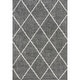 preview thumbnail 26 of 48, Nuloom Kesha Contemporary Trellis Shag Area Rug