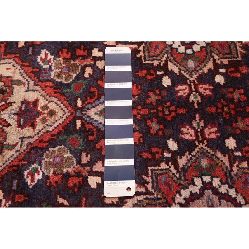 ECARPETGALLERY Hand-knotted Andelz Dark Navy Wool Rug - 3'2 x 9'8
