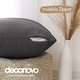 preview thumbnail 90 of 89, Deconovo Faux Linen Throw Pillow Covers 4 PCS(Cover Only)