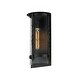 preview thumbnail 1 of 2, Maxim 30192 Foundry 16" Tall Outdoor Wall Sconce Black