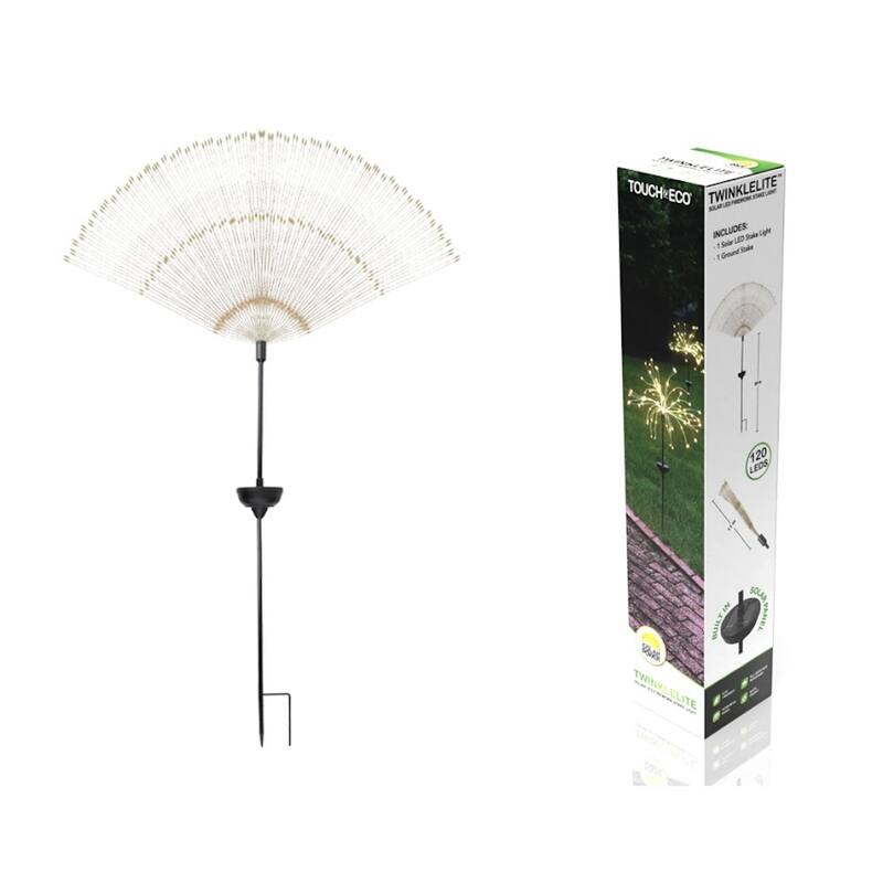 Solar LED Firework-Sparkler Garden Outdoor Christmas Holiday Stake Light