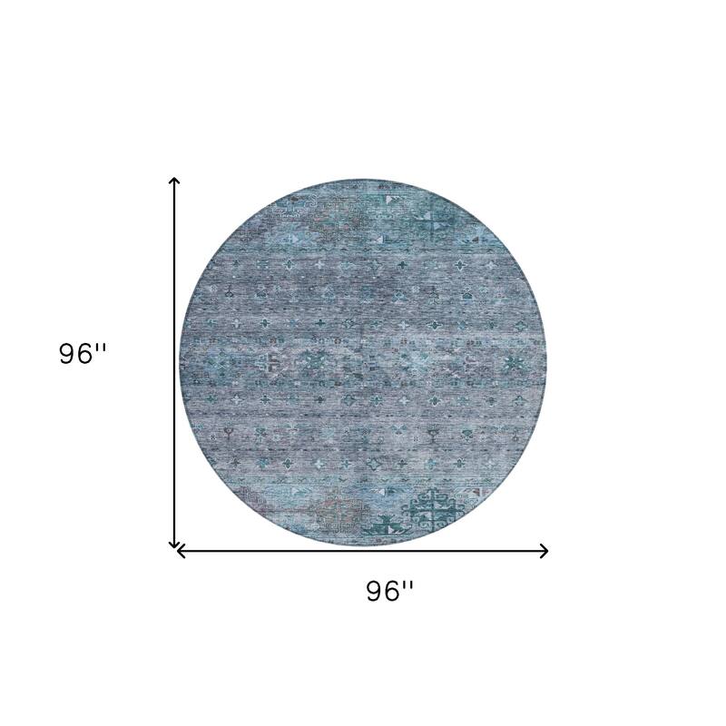 HomeRoots Floral Transitional Rectangle Outdoor Rug