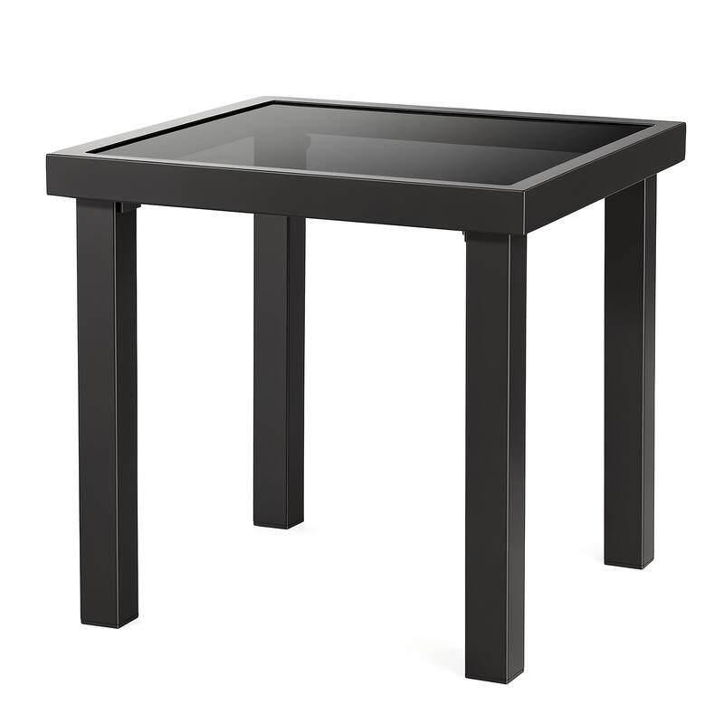 All Weather Outdoor Side Table - 17.32'' H X 17.71'' D X 17.71'' W