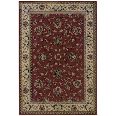 Style Haven Annapolis Bordered Persian Inspired Area Rug