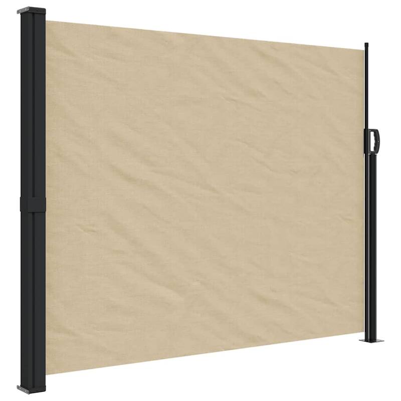 vidaXL Retractable Side Awning Patio Sun Shade Freestanding Privacy Screen