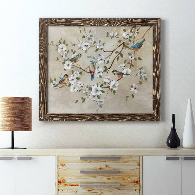 Birds of a Feather-Premium Framed Canvas - Ready to Hang