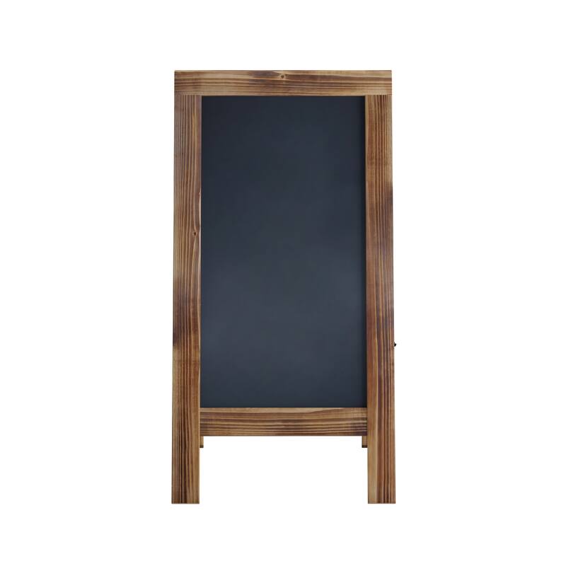 Wood A-Frame Magnetic Chalkboard Set-Markers, Stencils, and Magnets