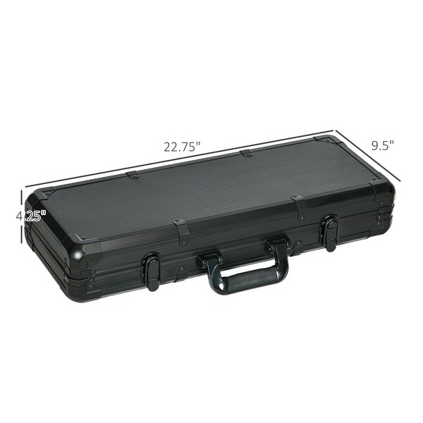 Soozier Poker Chip Set with 6 Denominations, 500 Chips, 14 Gram