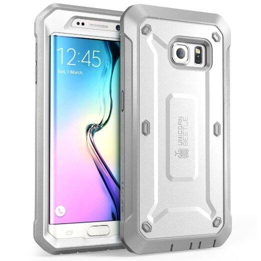 Shop Supcase Samsung Galaxy S6 Edge Case Unicorn Beetle Pro White Gray On Sale Overstock