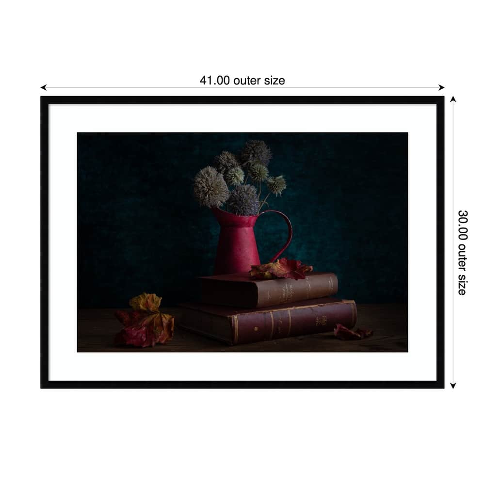 everything gets old by Ramiz Sahin Wood Framed Wall Art Print