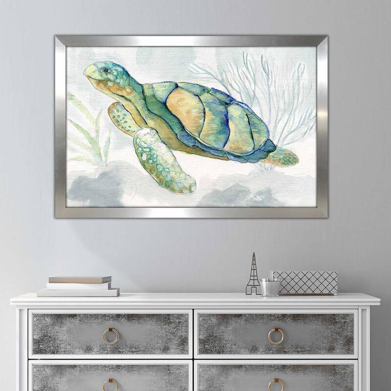 "Riding the Current II (Horizontal)" by Tava Studios Print on Acrylic