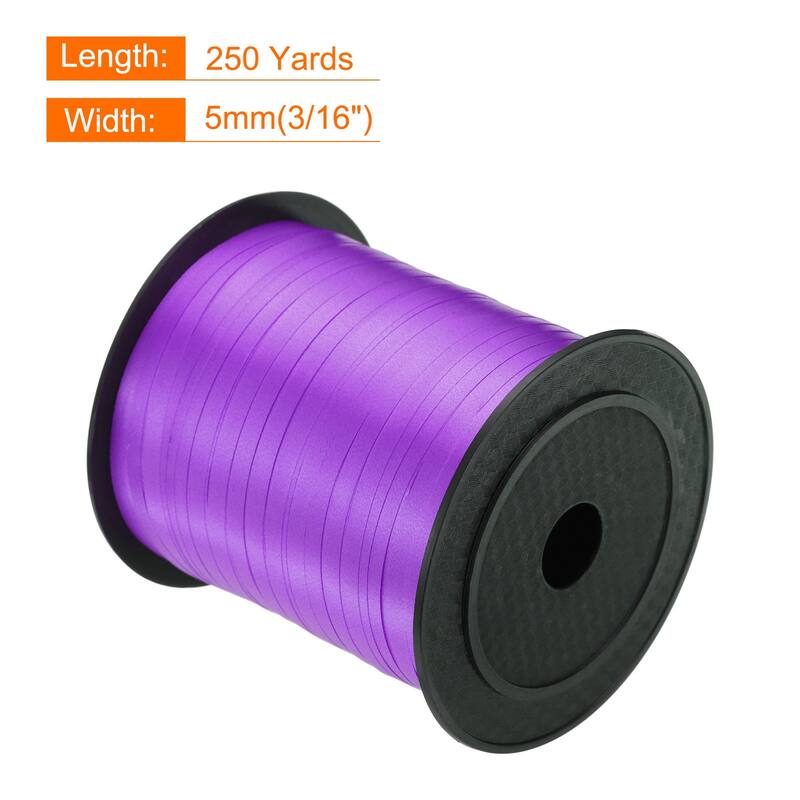 Curling Ribbon Crimped Balloon String Metallic 3/16" for Decoration