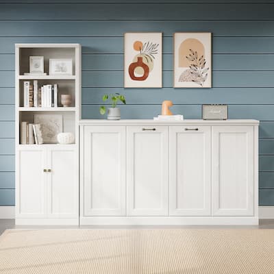 Twin Size Murphy Bed Hideaway Wall Bed Folding Bed Space Saving Bed