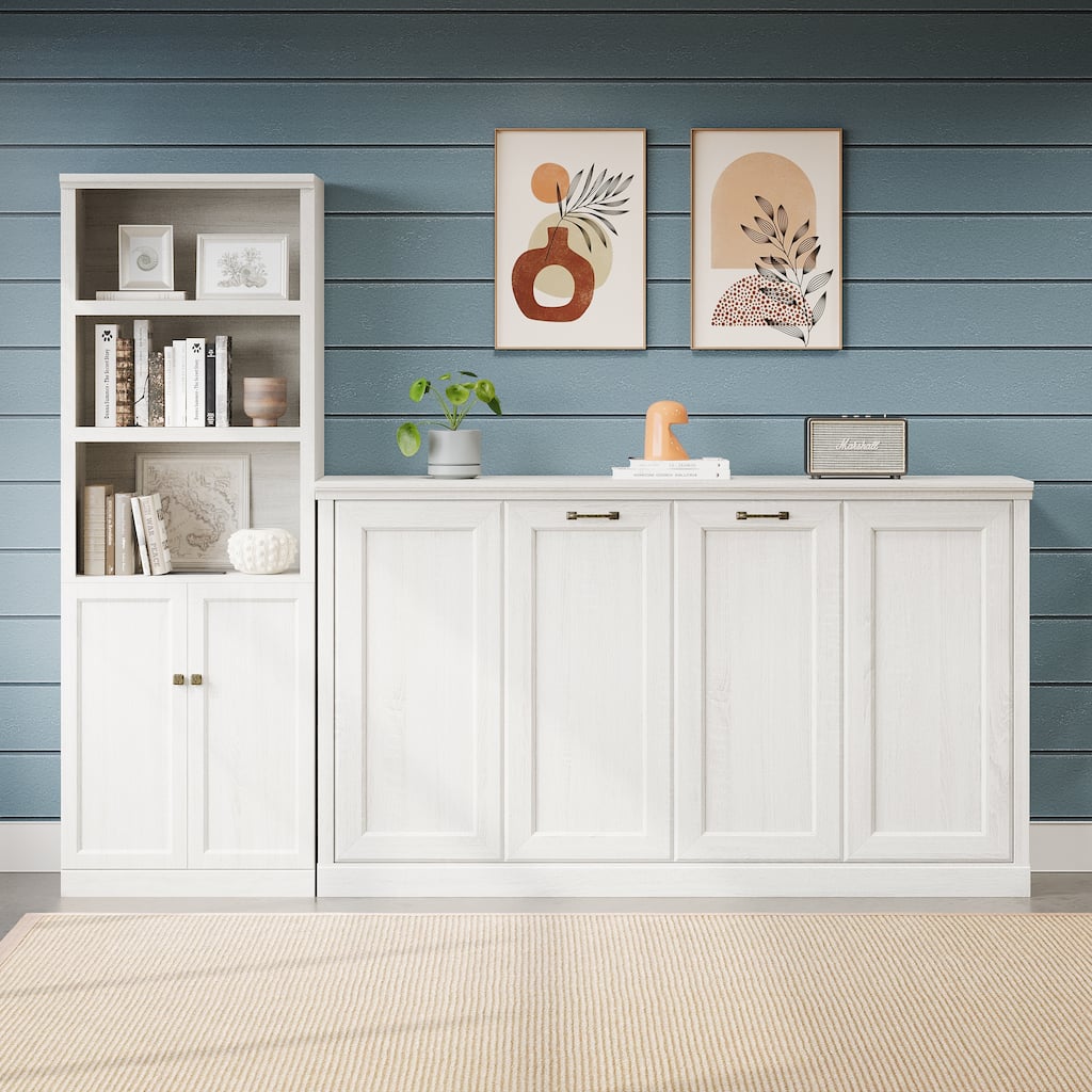 Twin Size Murphy Bed Hideaway Wall Bed Folding Bed Space Saving Bed