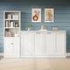 Option Rustic White with Cabinet
